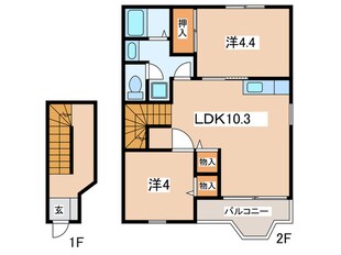 イタ－ナルの物件間取画像